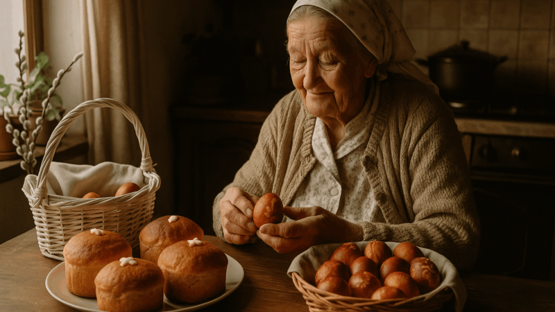 Як наші бабусі святкували Великдень